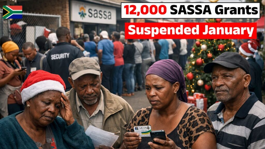12,000 SASSA Grants Suspended January