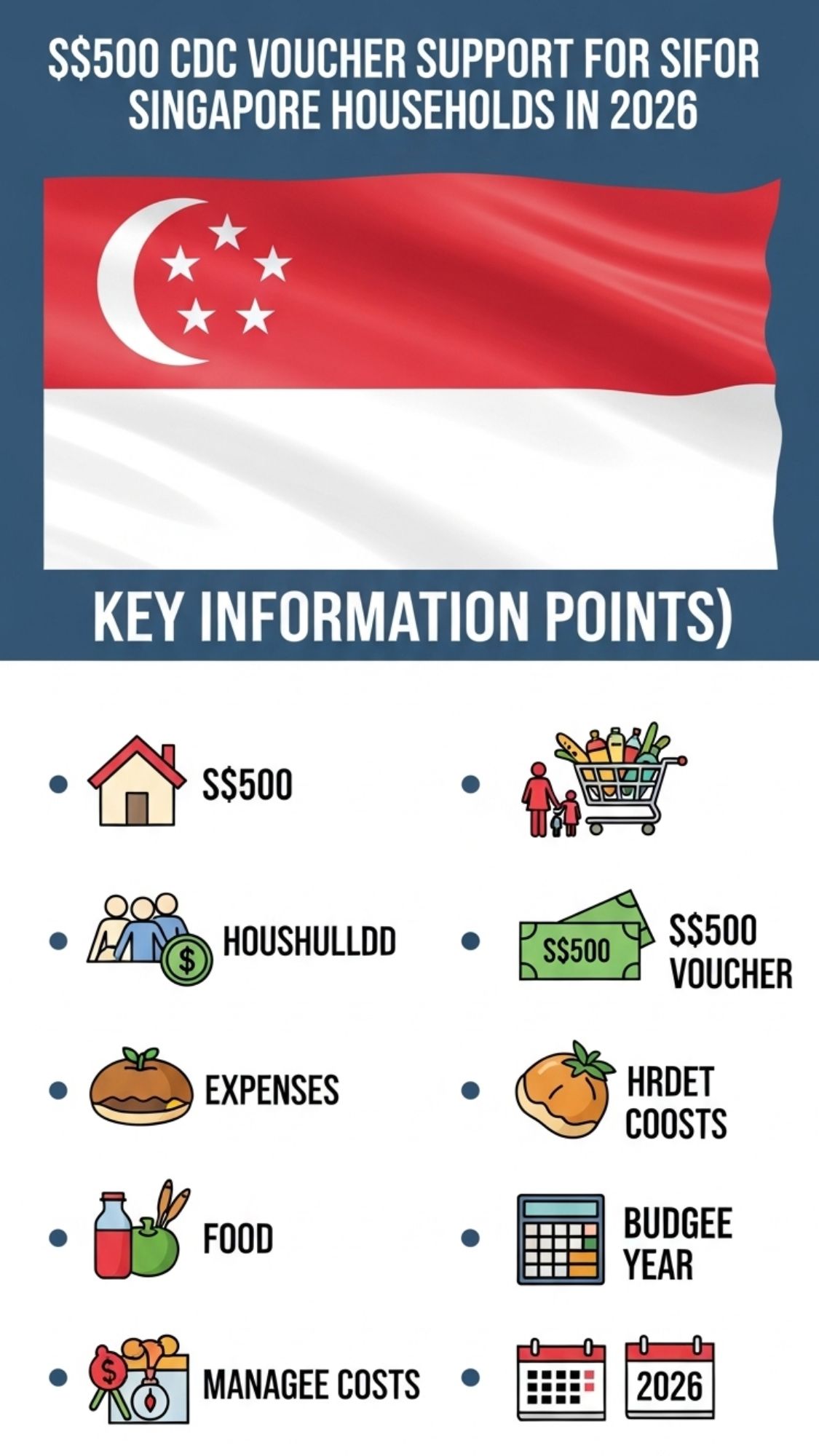  CDC Voucher Support for Singapore Households in 2026