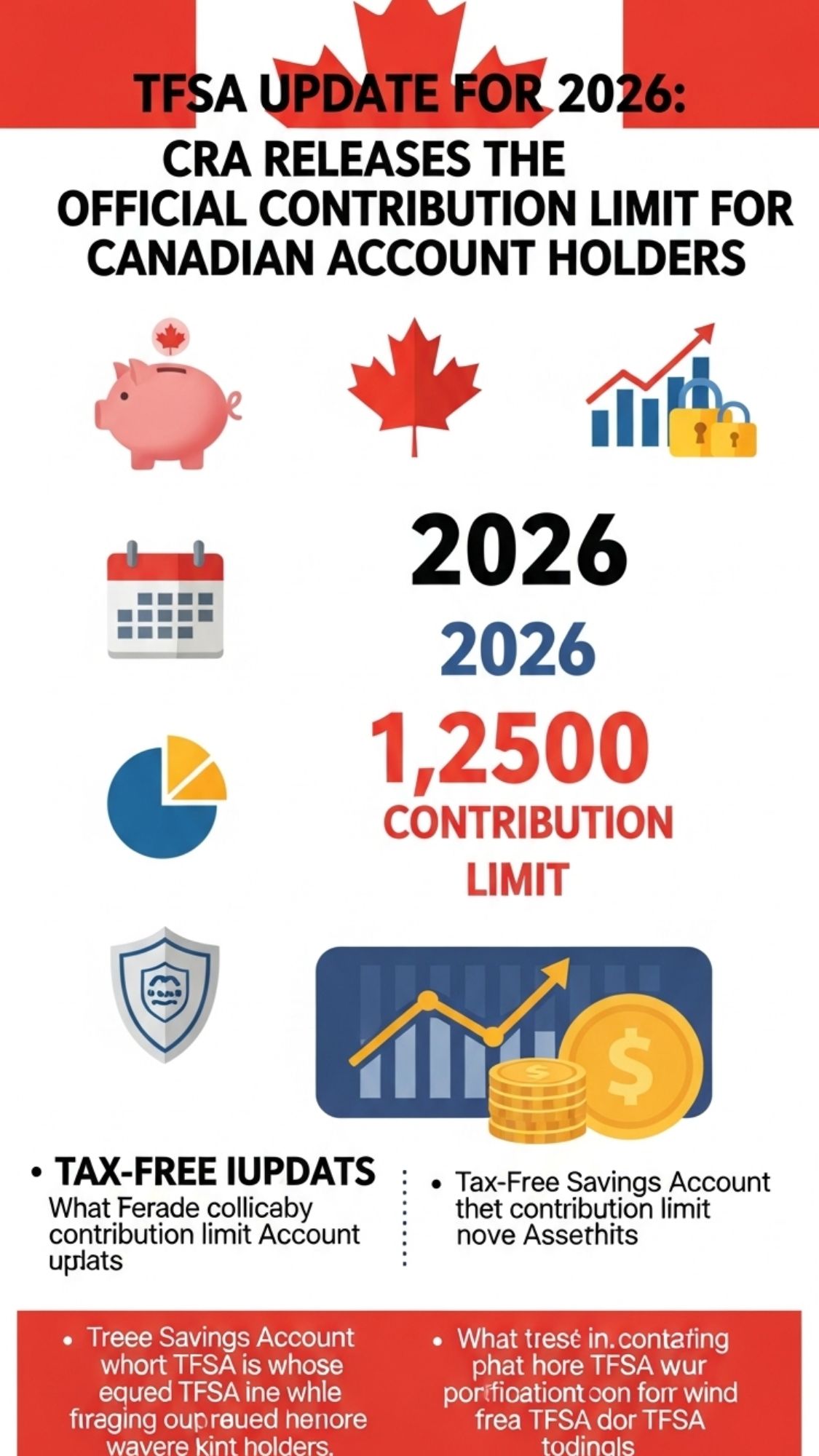 CRA Announces TFSA Contribution Limit