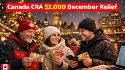 Canada’s December 2025 Relief Update: CRA Schedules $2,000 Payments for Late-Month Deposits