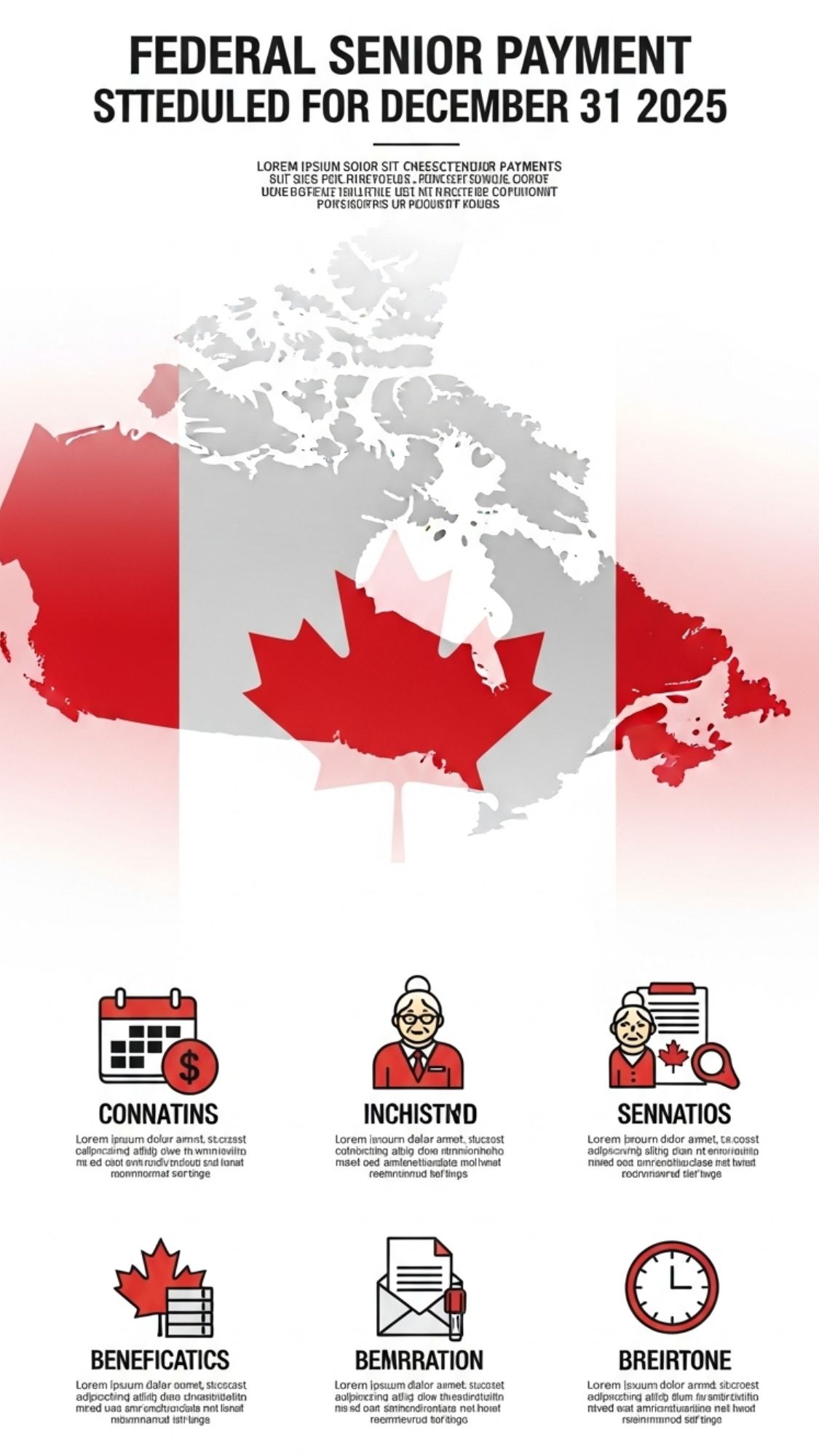 Canada Schedules $300 Federal Senior Payment for December 31