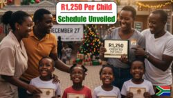 December 27: Foster Grant Success – R1,250 Credited Per Child, Upcoming Payment Schedule Unveiled!