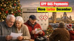 End-of-Year Pension Calendar Update: Final CPP and OAS Payments Scheduled for Early December 2025