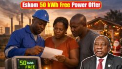 Act Now: Eskom’s 50 kWh Free Power Offer Ends Soon – Don’t Miss the 25 December Deadline!