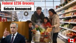 New Federal $236 Grocery Rebate to Support Canadian Families — Updated CRA Payment Structure and Timing Timetable