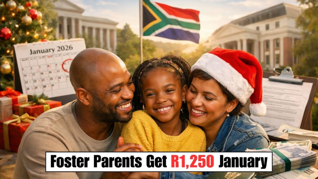 Foster Parents Get R1,250 January
