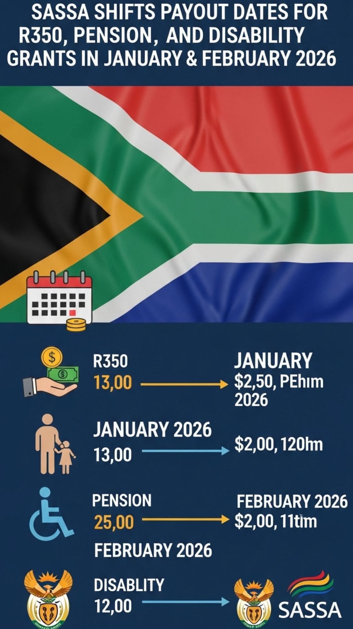 January February SASSA Grant