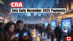 Millions Anticipate Early Holiday Payments as CRA Sets New $1,350 December Benefit Schedule for 2025