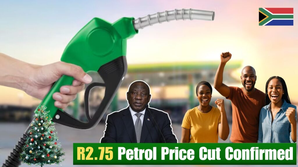 R2.75 Petrol Price Cut