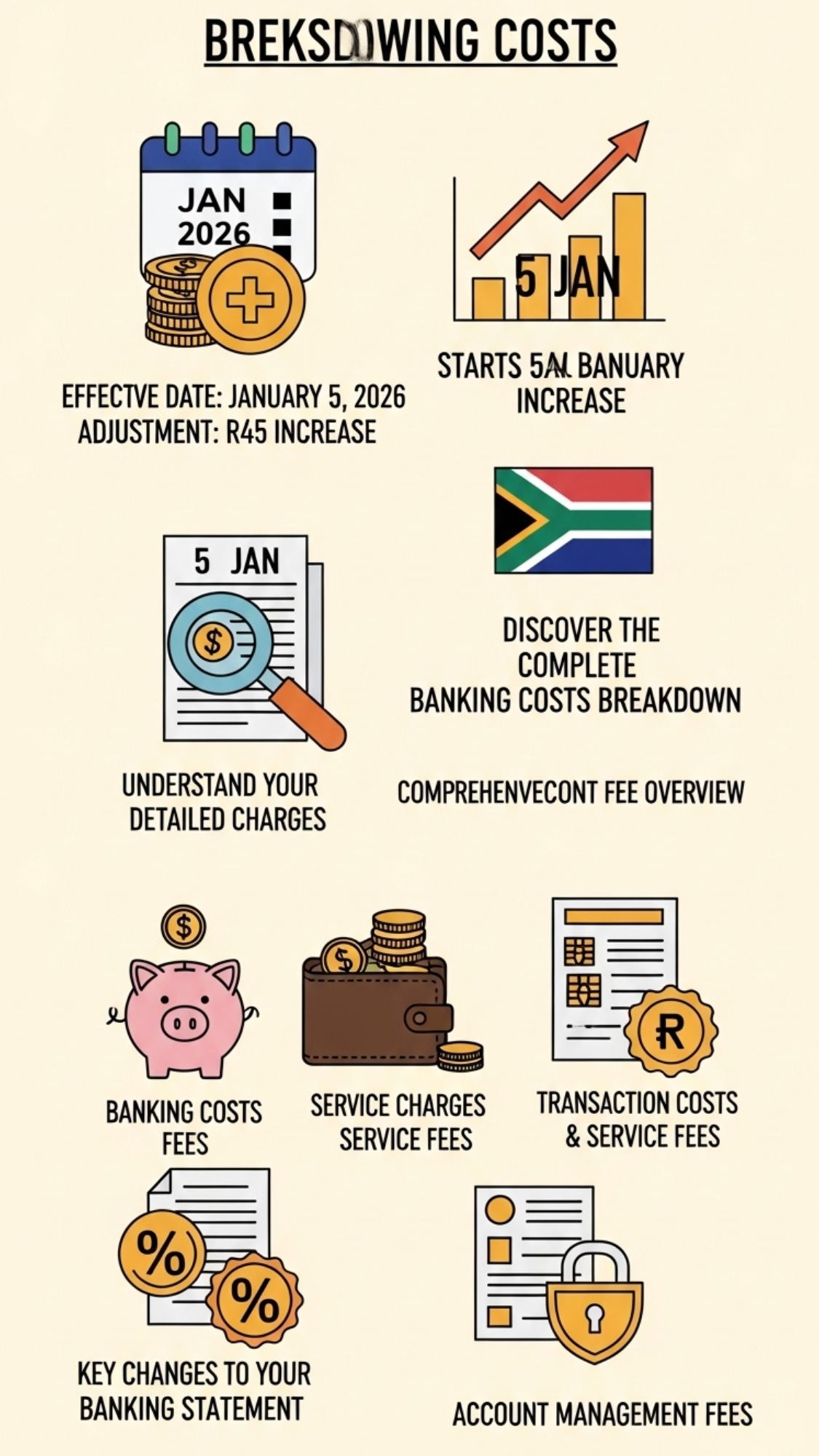 R45 Monthly Fee Increase