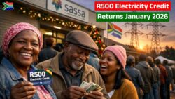 Get Ready: R500 Electricity Credit Returns for SASSA Beneficiaries on 5 January 2026!