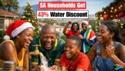 Massive 43% Water Discount for SA Households in December: Check If Your Area Qualifies!