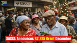 SASSA Announces R2,315 Grant for 25 December: Pensioners Urged to Withdraw on Day 2 to Beat the Crowds!