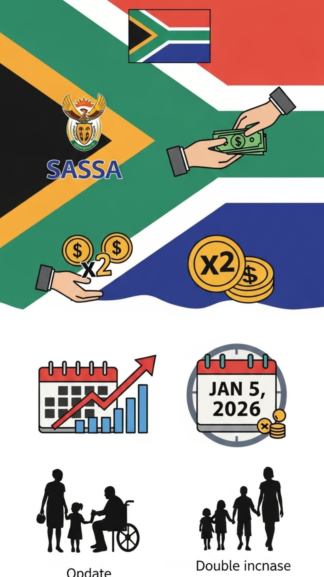 SASSA Beneficiaries Expect Double Payments Starting 5 January 2026 in a Major Deposit Update