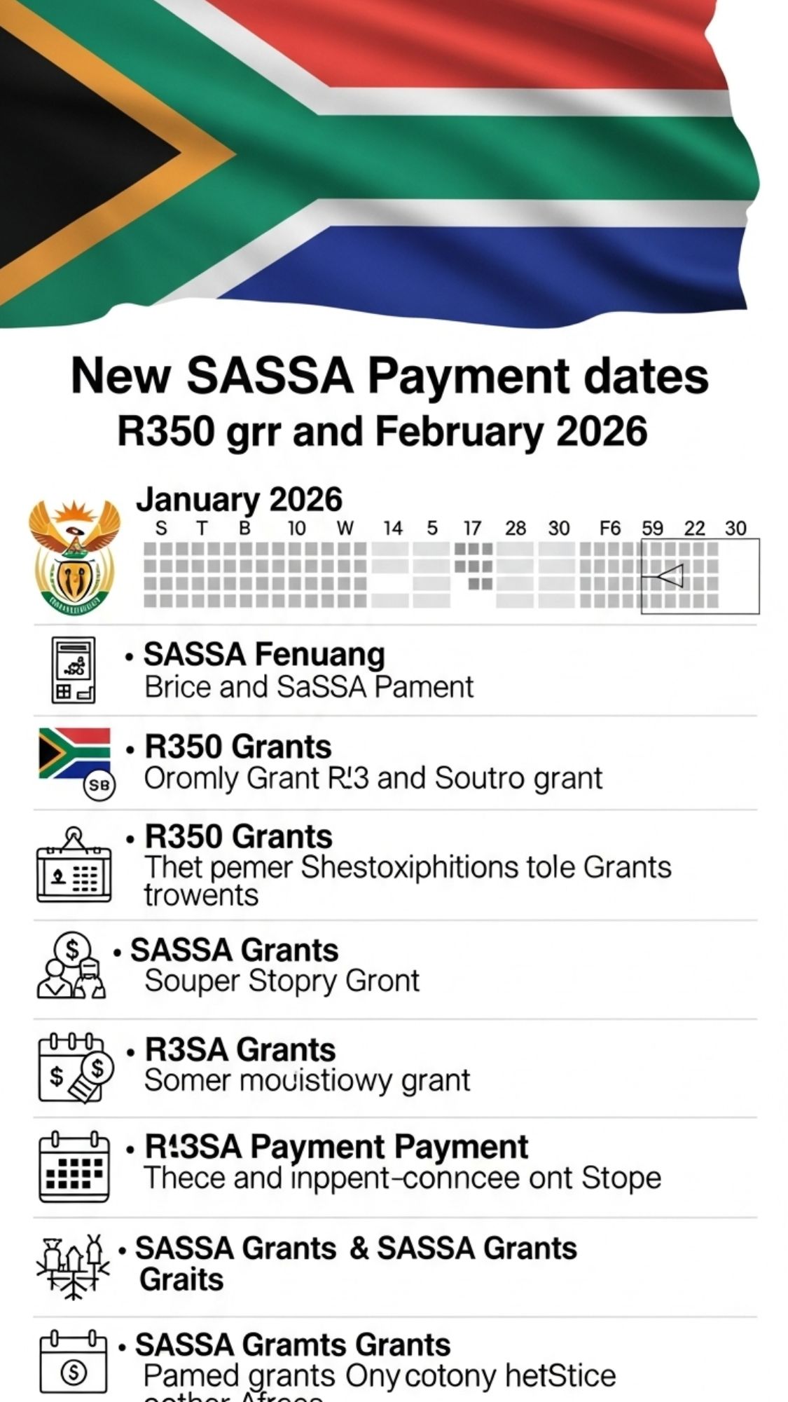 SASSA R350 Grant Dates