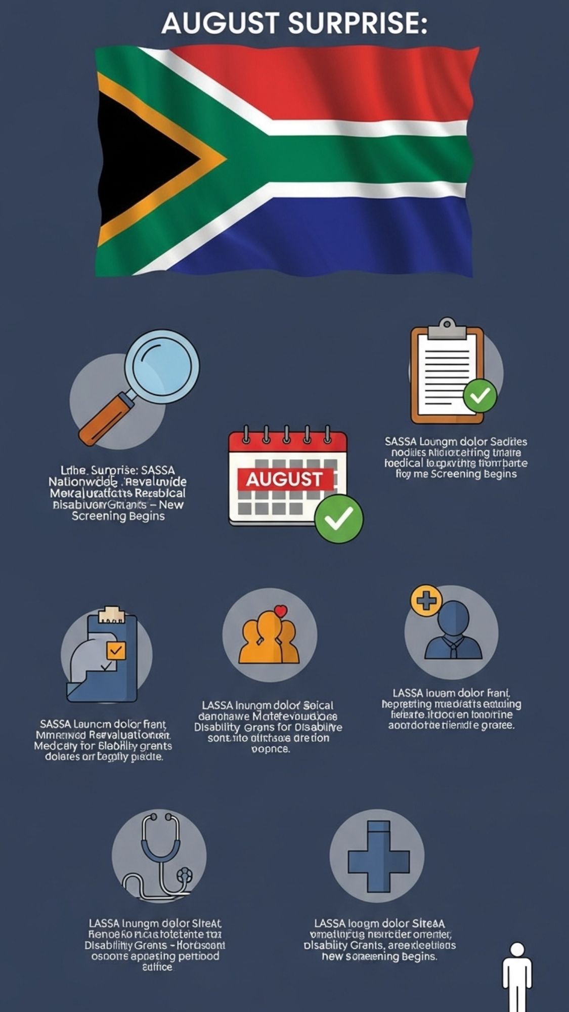 SASSA Starts August Disability