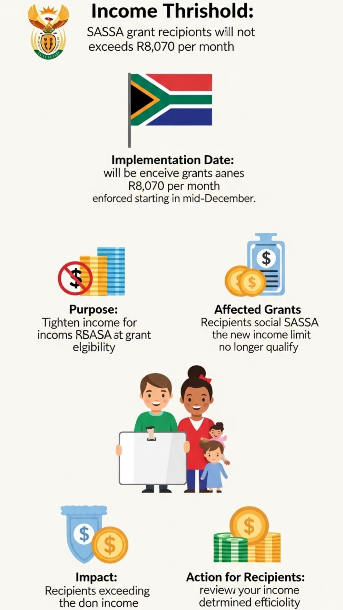 SASSA Tightens Grant