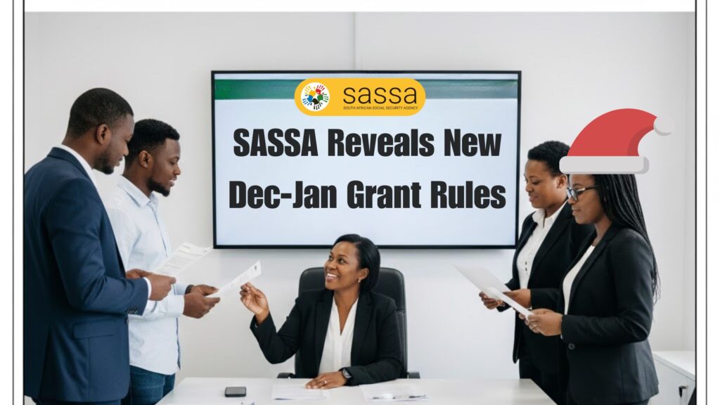 SASSA Unveils New December Grant Rules