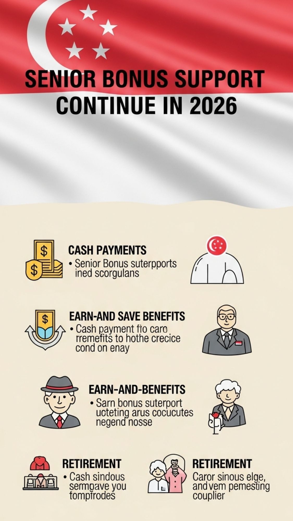 Senior Bonus Support Continues in Singapore