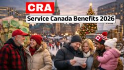 CRA and Service Canada Federal Benefits for 2026: Here Are All the Benefit Payments for Canadians