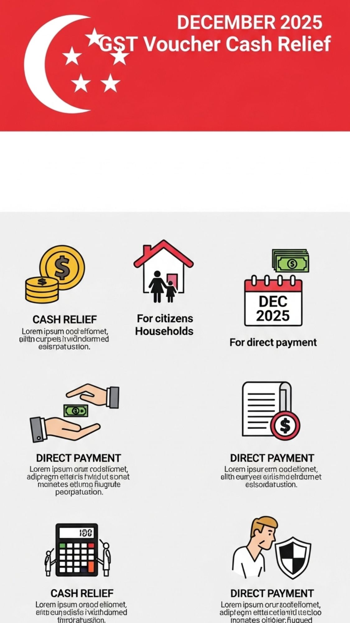 Singapore 2025 GST Cash Relief