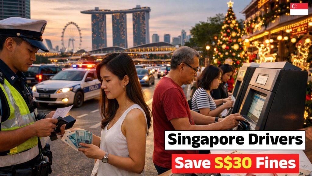 Singapore Drivers Save S$30 Fines