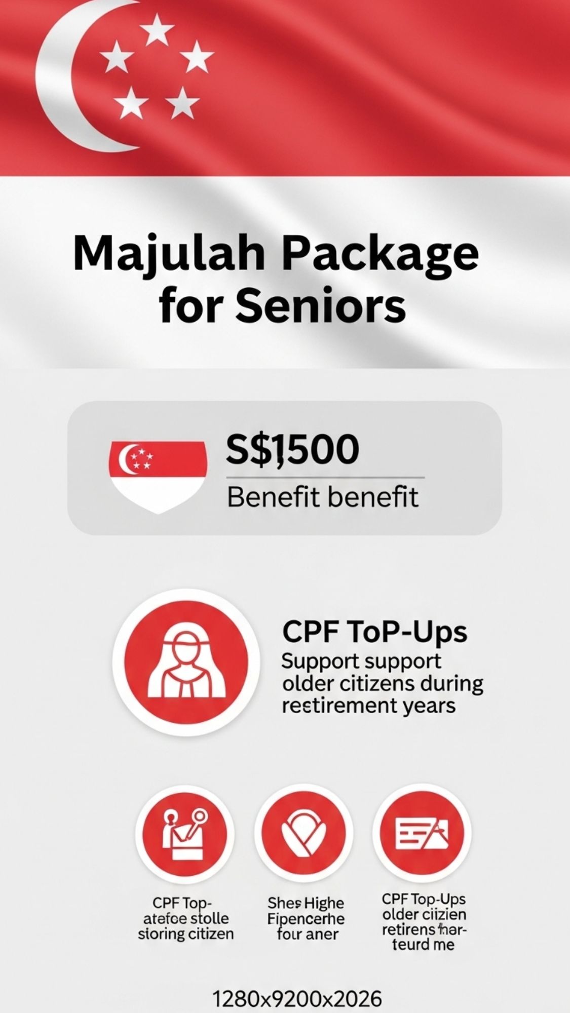 Singapore Seniors Receive S$1,500