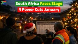 South Africa Braces for Extended Stage 4 Load Shedding: Check January 's Updated Outage List