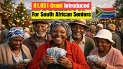 South Africa Introduces R1,051 Grant in 2025 — What Eligible Seniors Should Expect