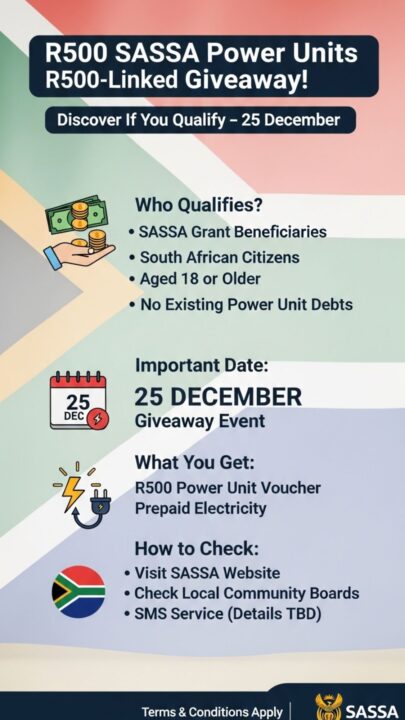 the R500 SASSA-Linked Power 
