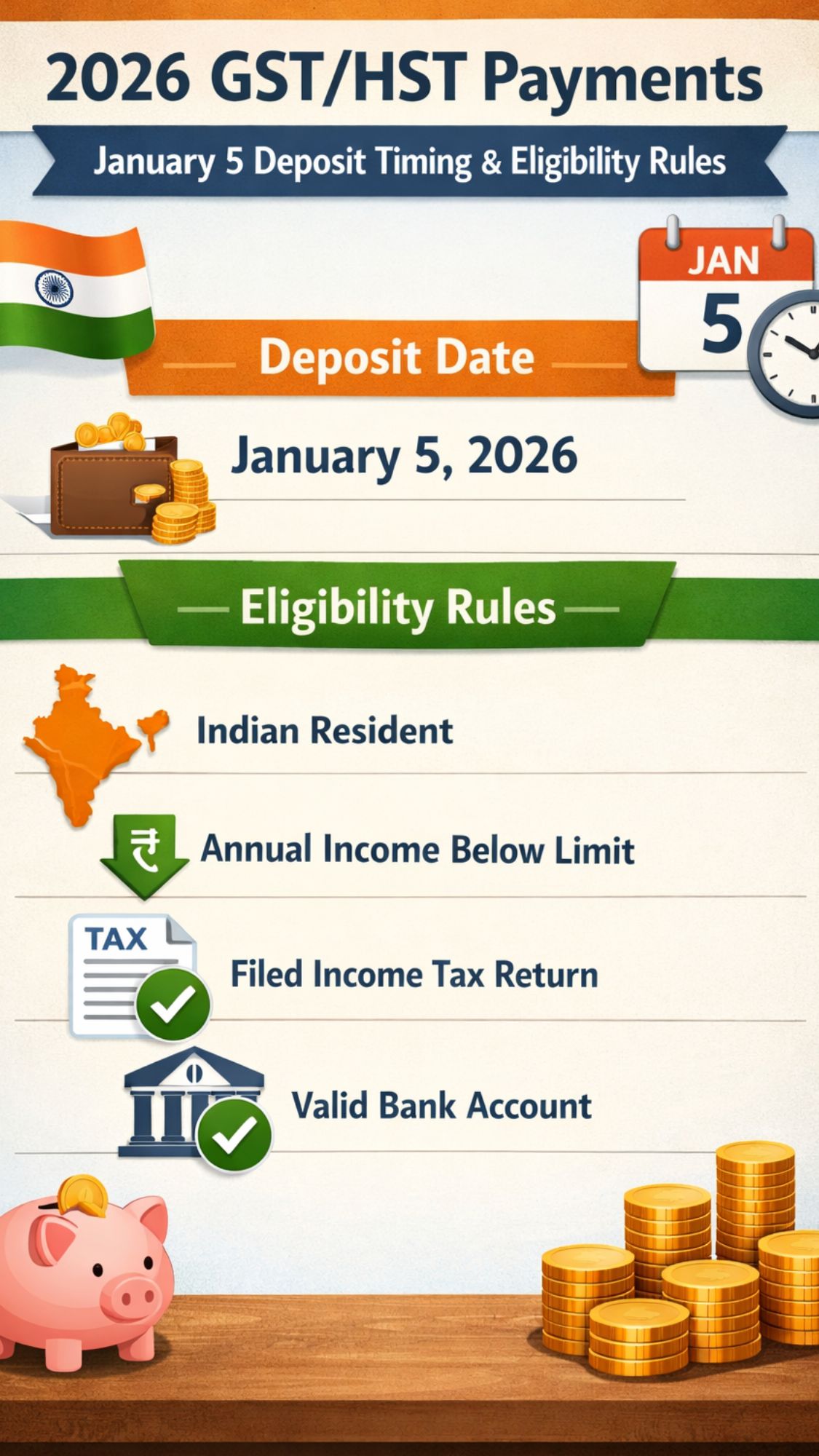 2026 GST HST Payments: 