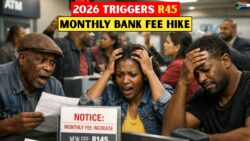 Januaray 2026 Sticker Shock: Bank Users Face R45 Monthly Fee Hike, Sparking Outrage!