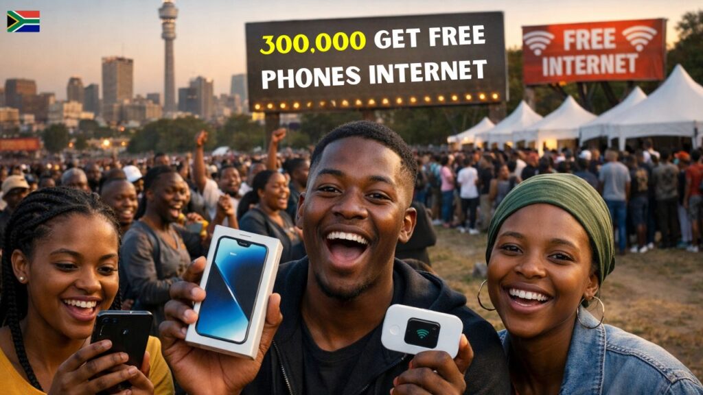 300,000 Get Free Phones Internet