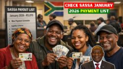Are You Eligible for SASSA’s R3,070  January 2026 Payments? Check the Newly Released Payout List Now!