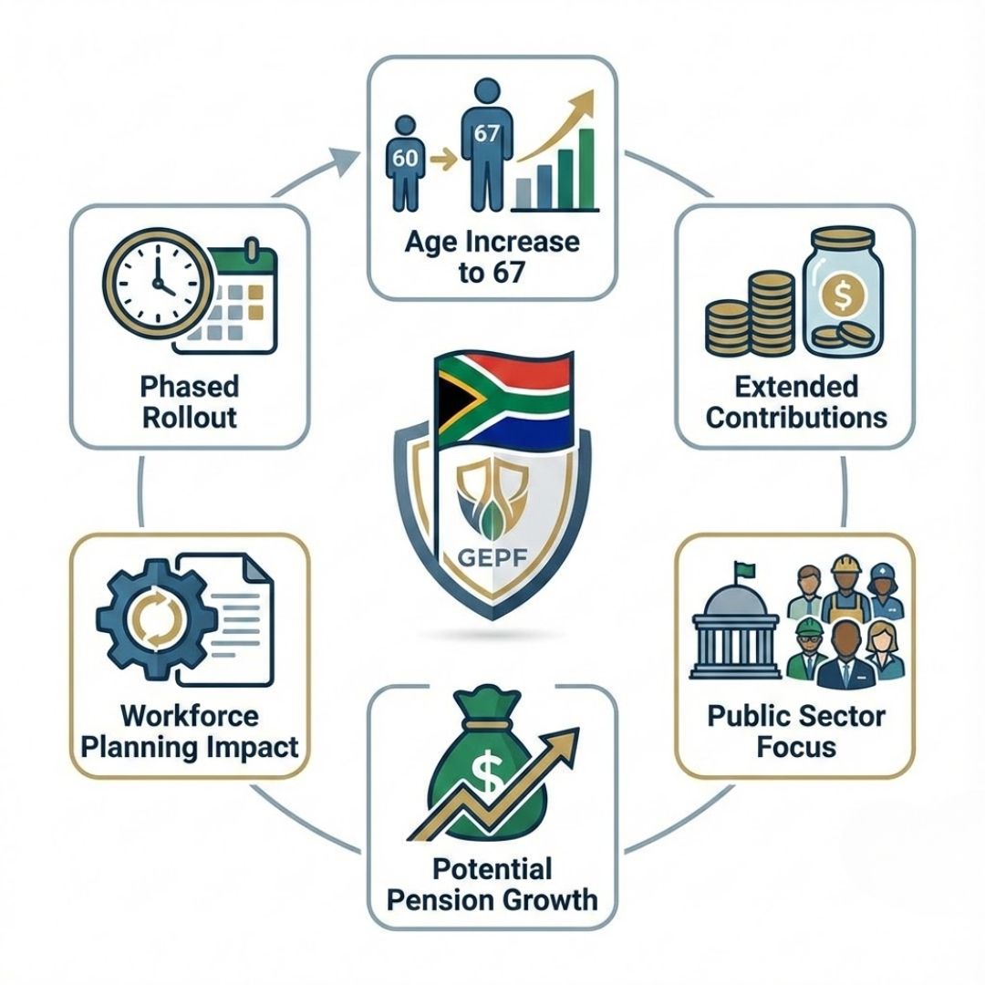 GEPF Raises Retirement Age to 67