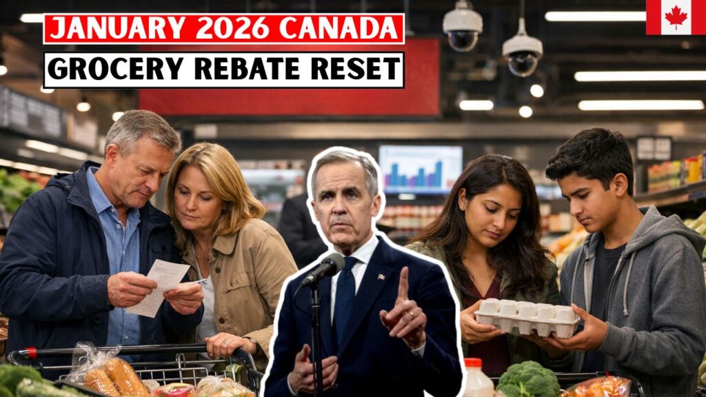 January 2026 Canada Grocery Rebate Reset