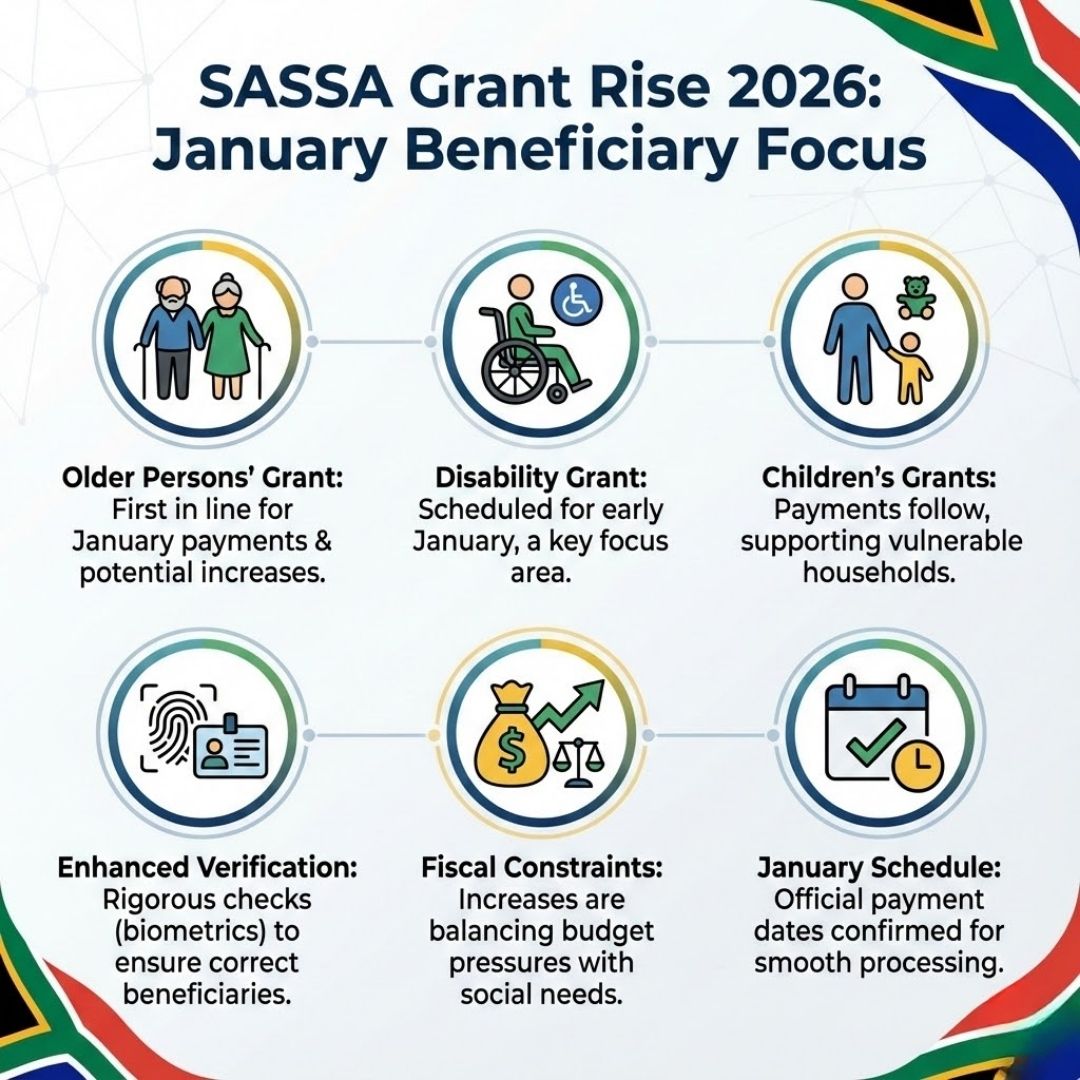 January SASSA Grants 2026