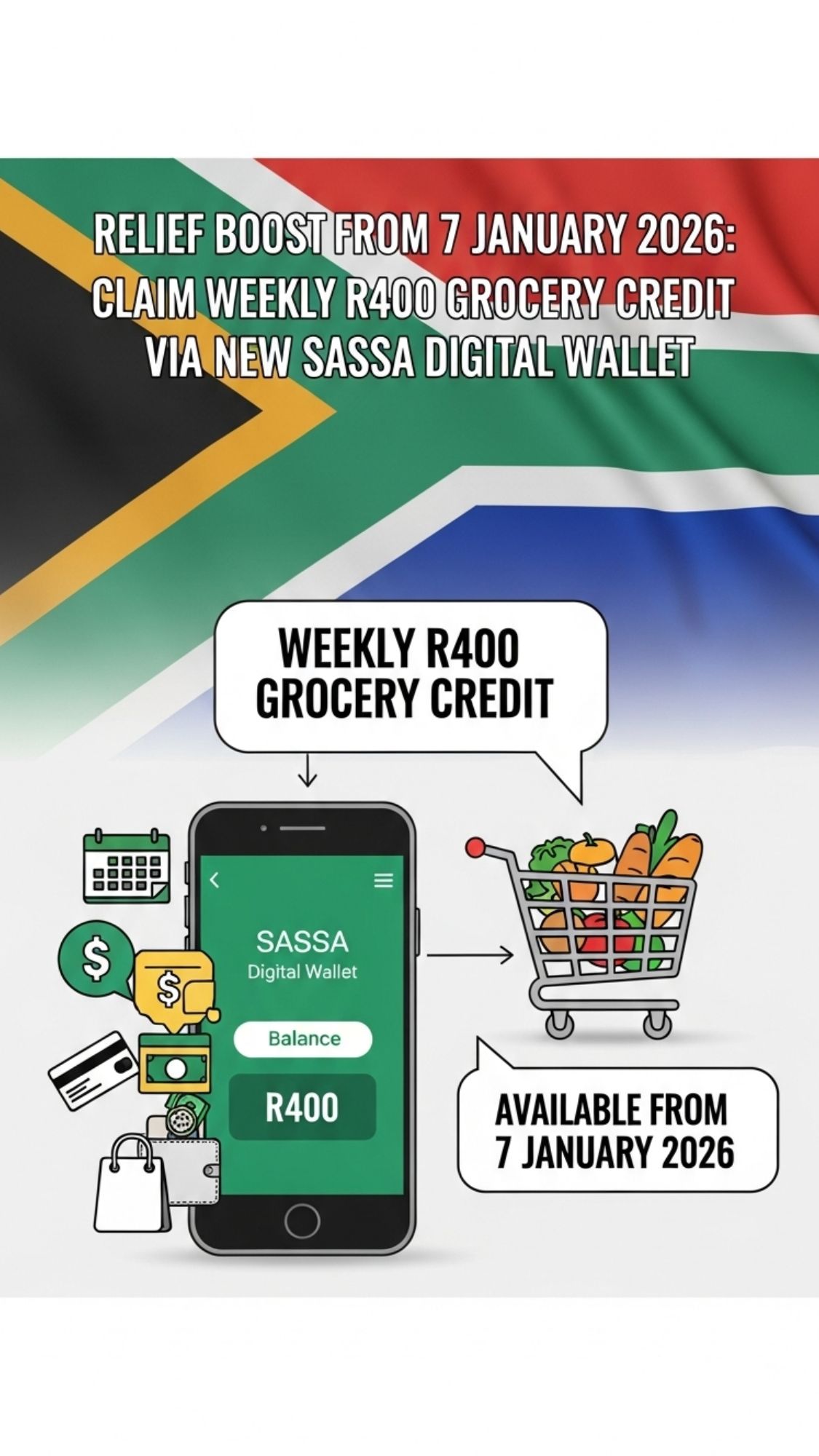 SASSA Weekly R400 Grocery