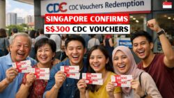 Goodbye to Missed CDC Cash as Singapore Confirms S$300 Household Vouchers from 10 January 2026