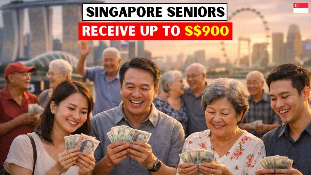 Singapore Seniors Receive Up To S$900