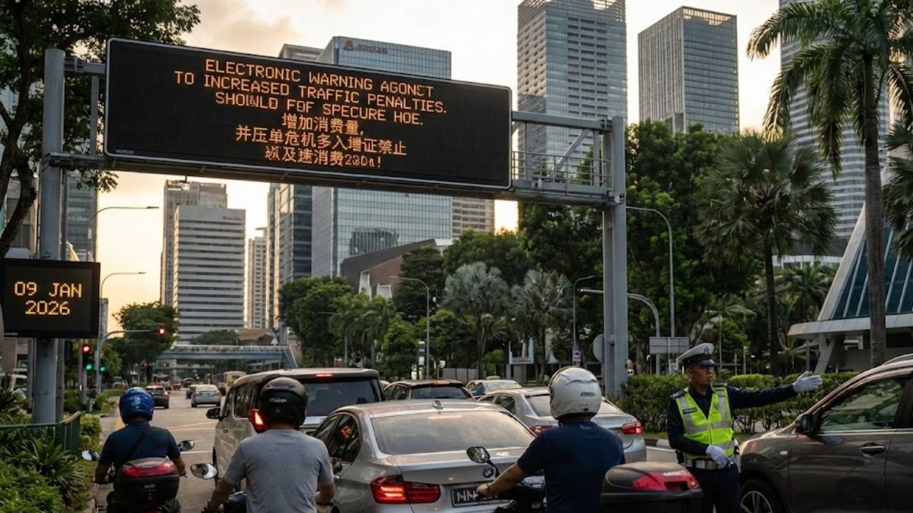 Singapore drivers warned