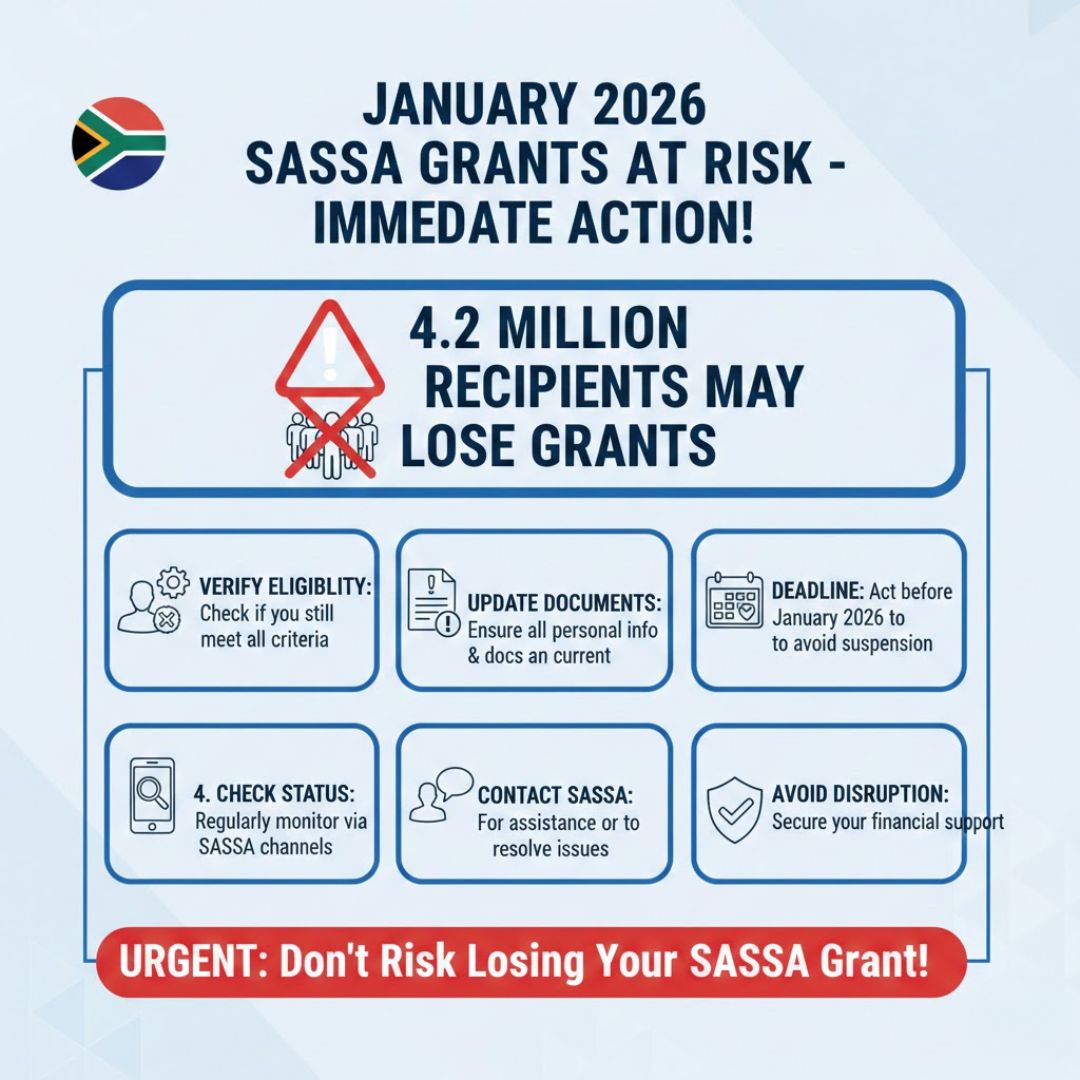 Grant Loss on South African Families