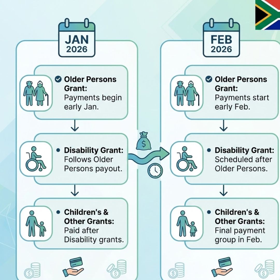 Updated SASSA Grant Schedule